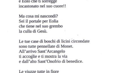 Poesia dedicata a Cesi