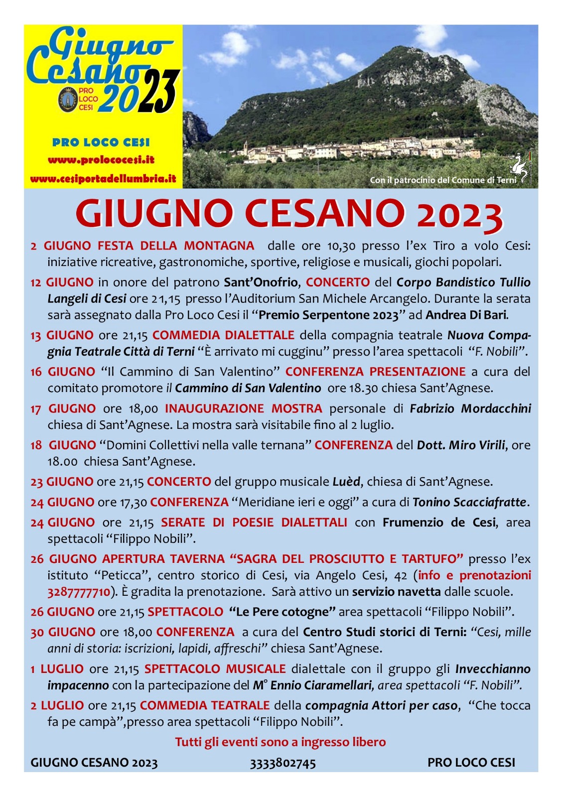 Giugno Cesano 2023