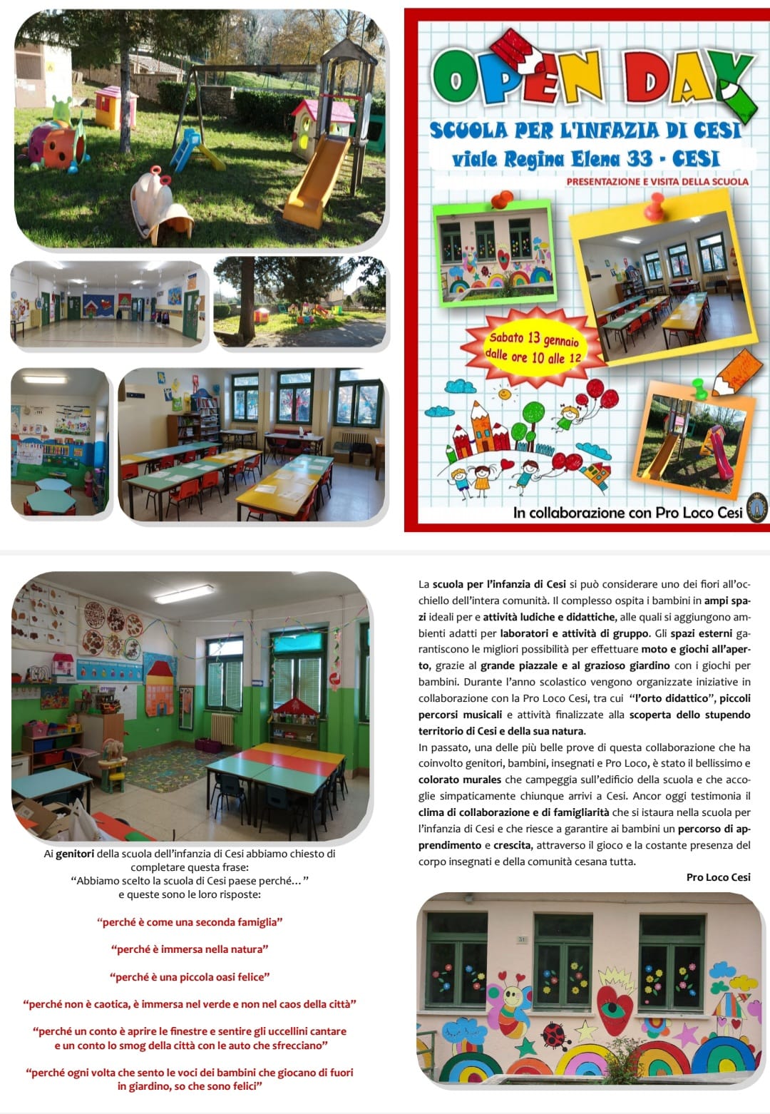 Scuola Infanzia Cesi