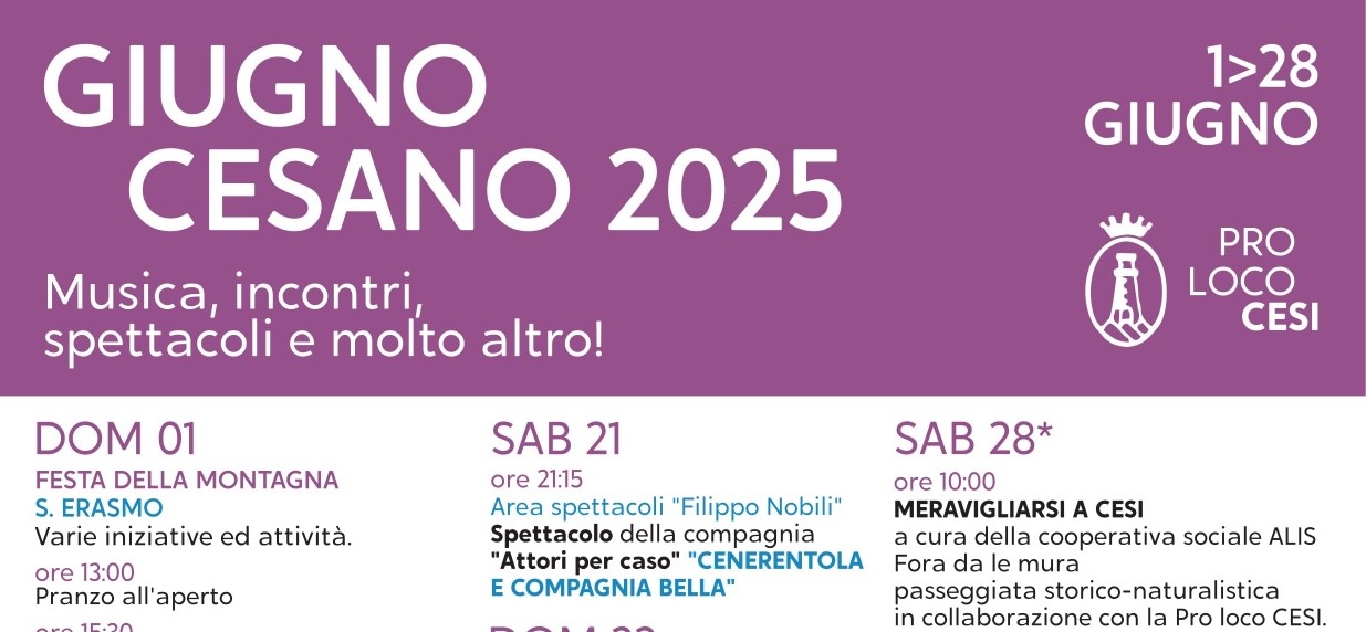 Giugno Cesano 2025